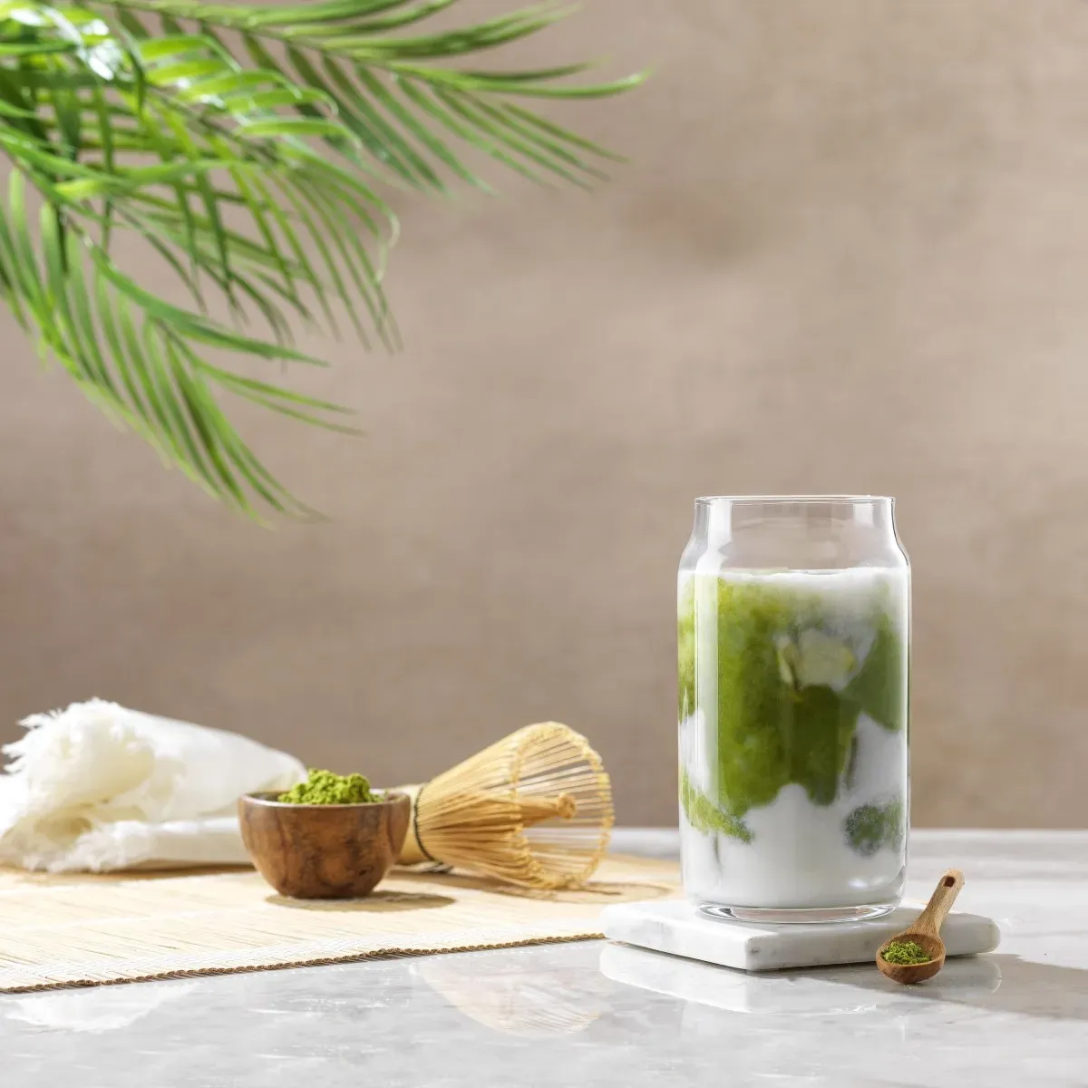 Cold-whisked Matcha Latte